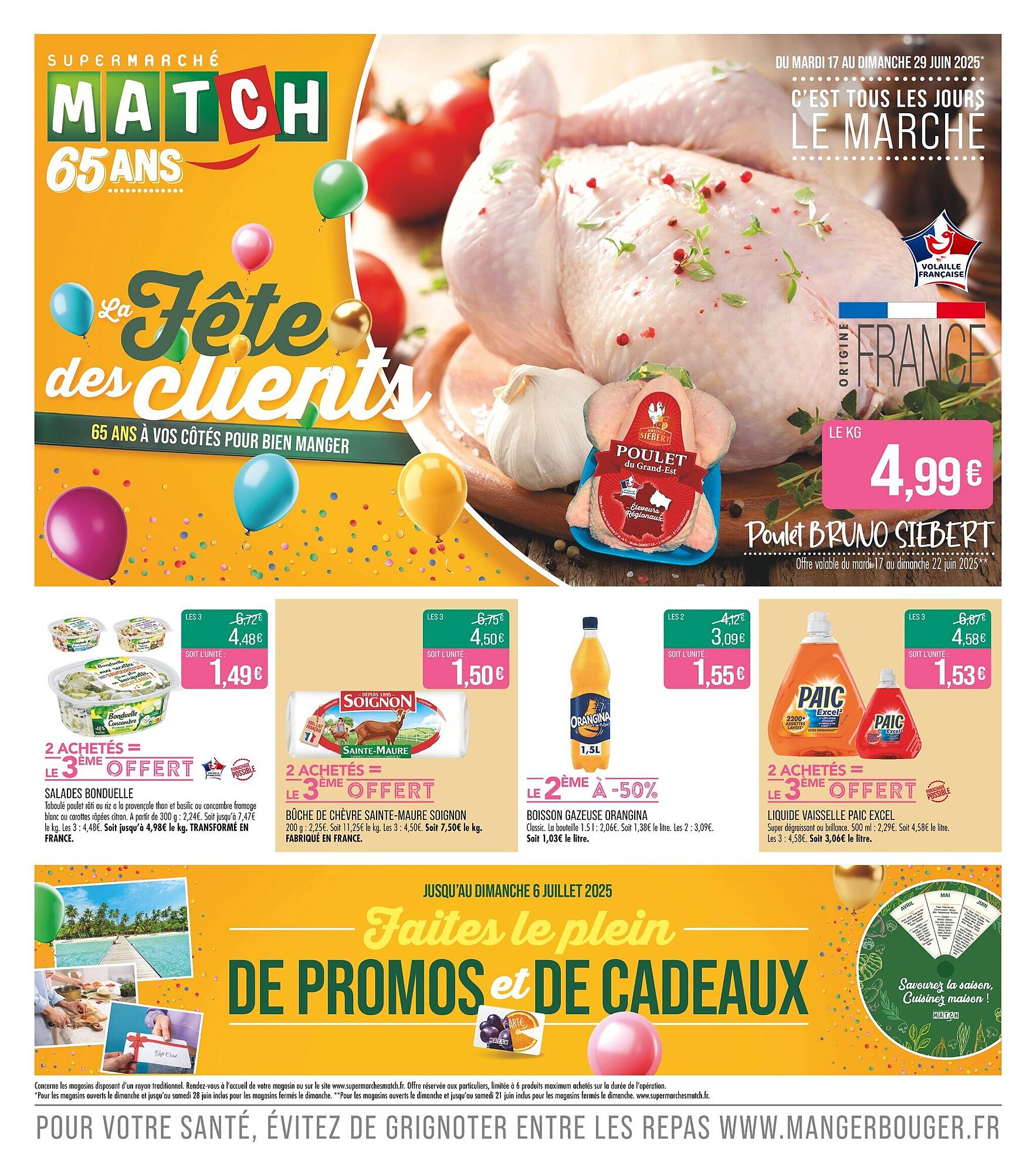 Du 17 au 29 juin