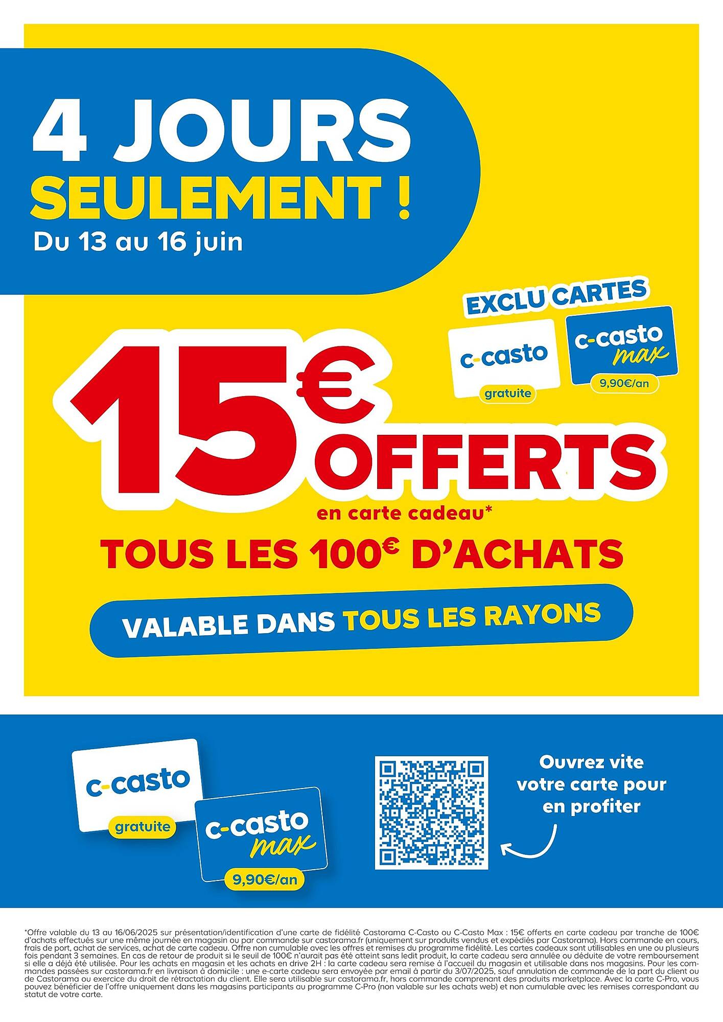 Du 13 au 16 juin