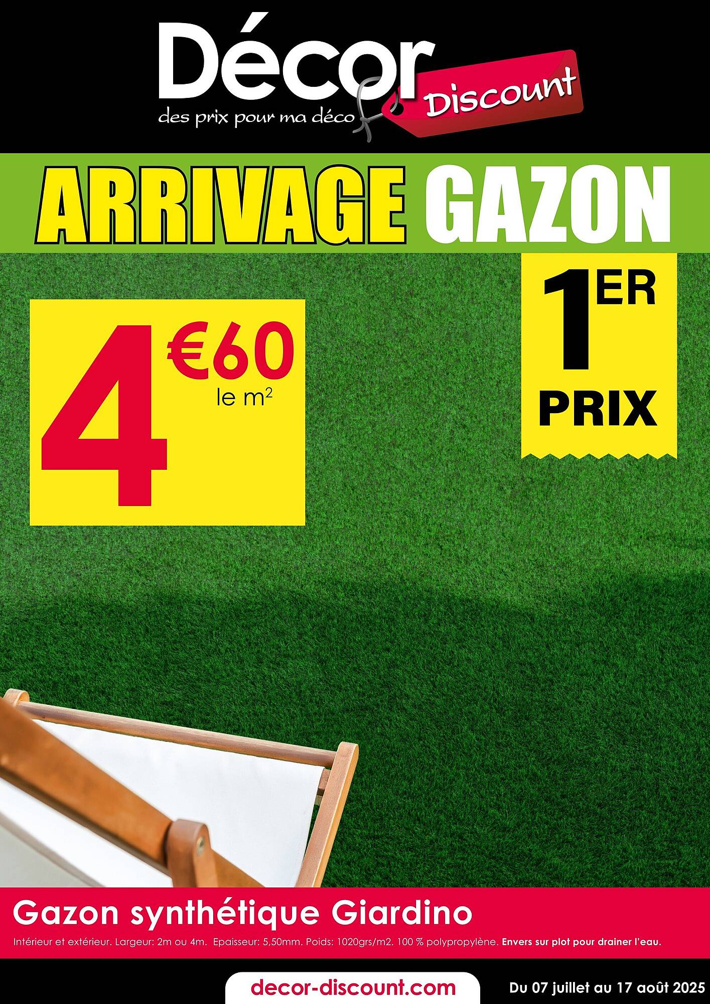 Du 07 juillet au 17 août