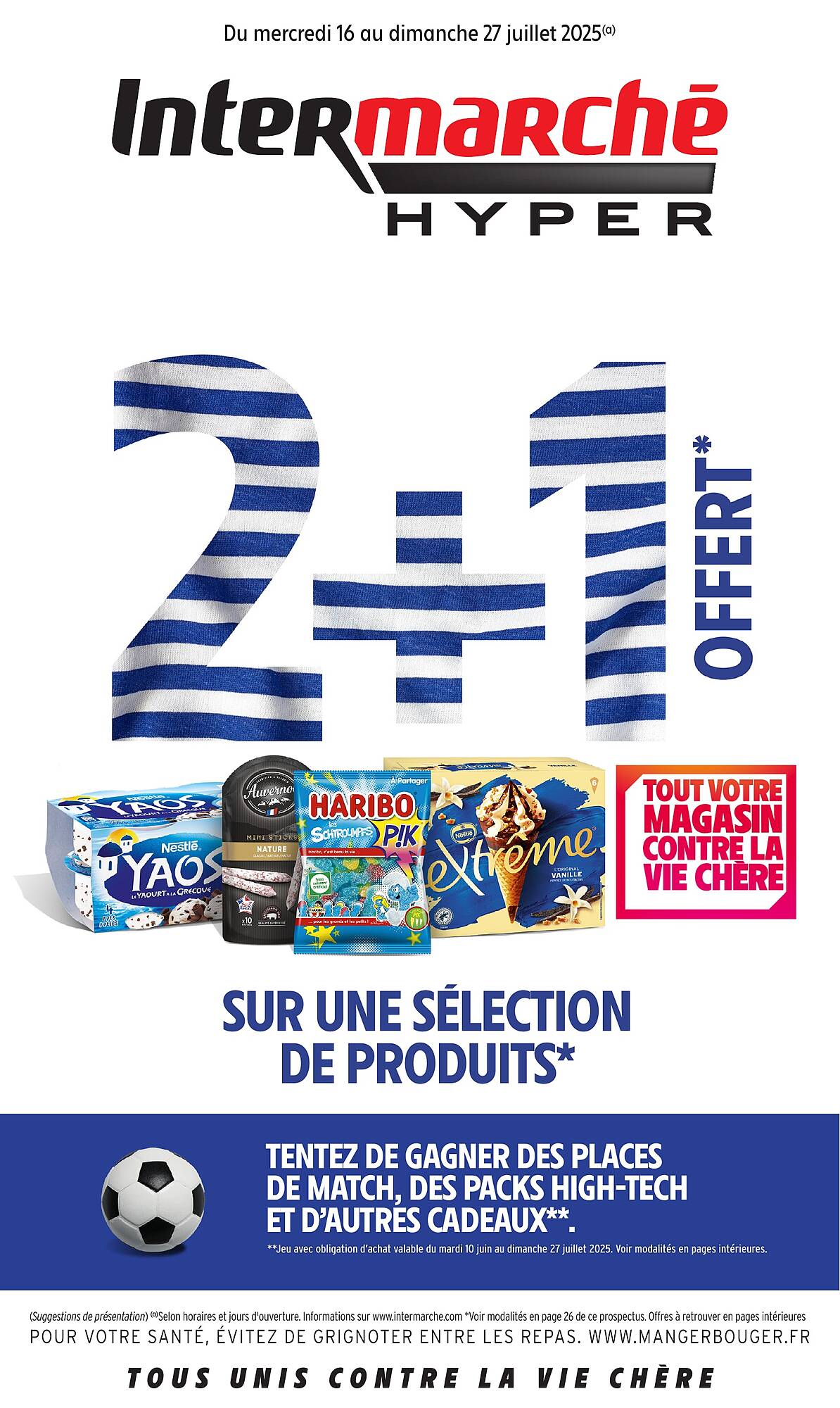 Du 16 au 27 juillet
