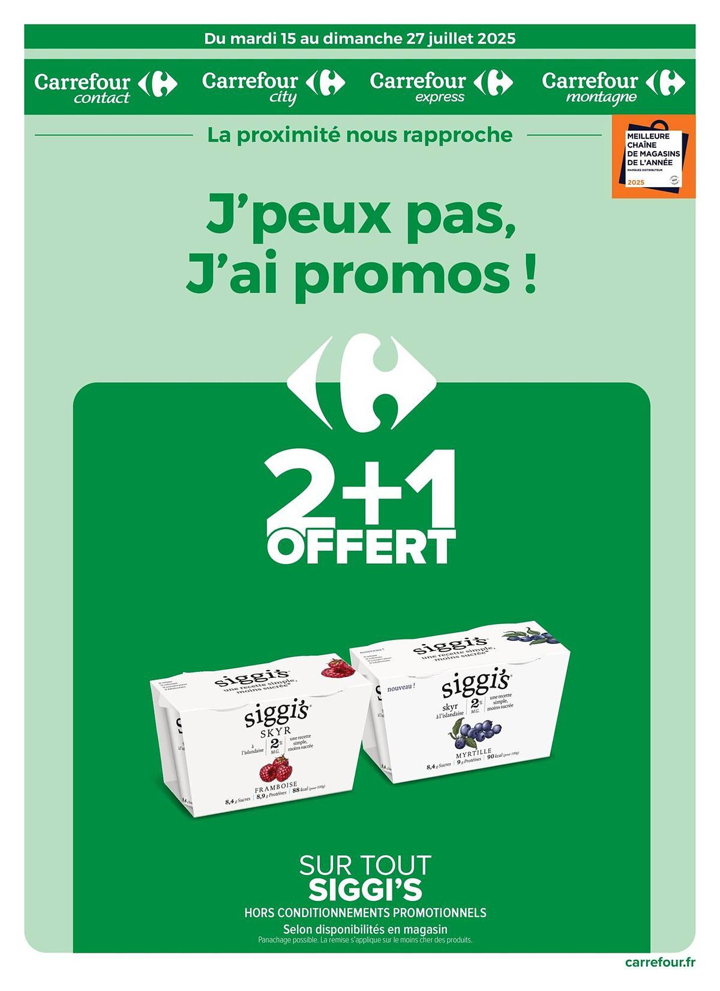Du 15 au 27 juillet