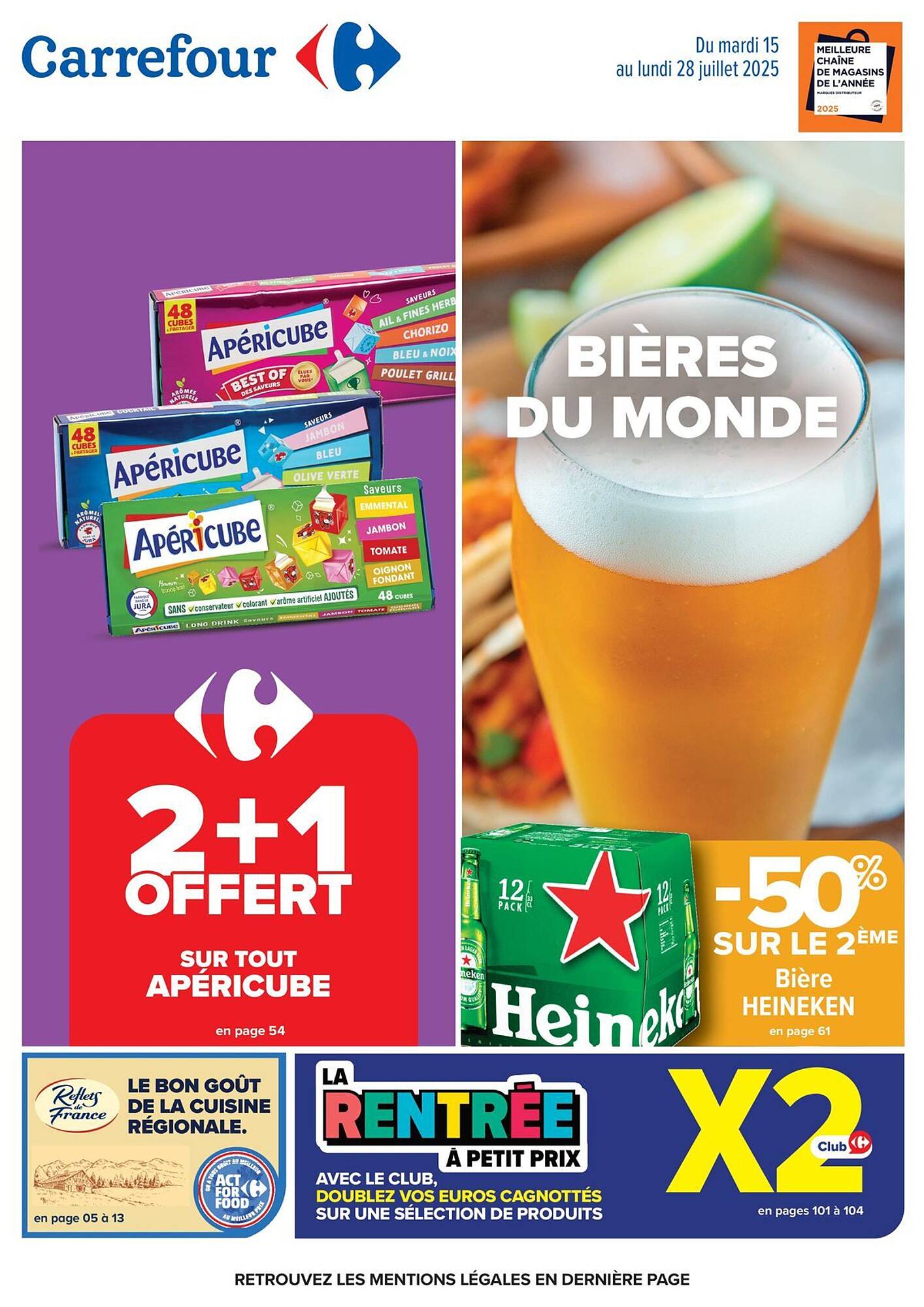 Du 15 au 28 juillet