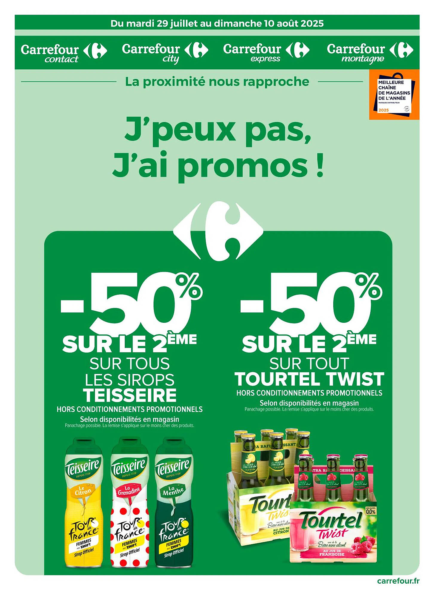 Du 29 juillet au 10 août