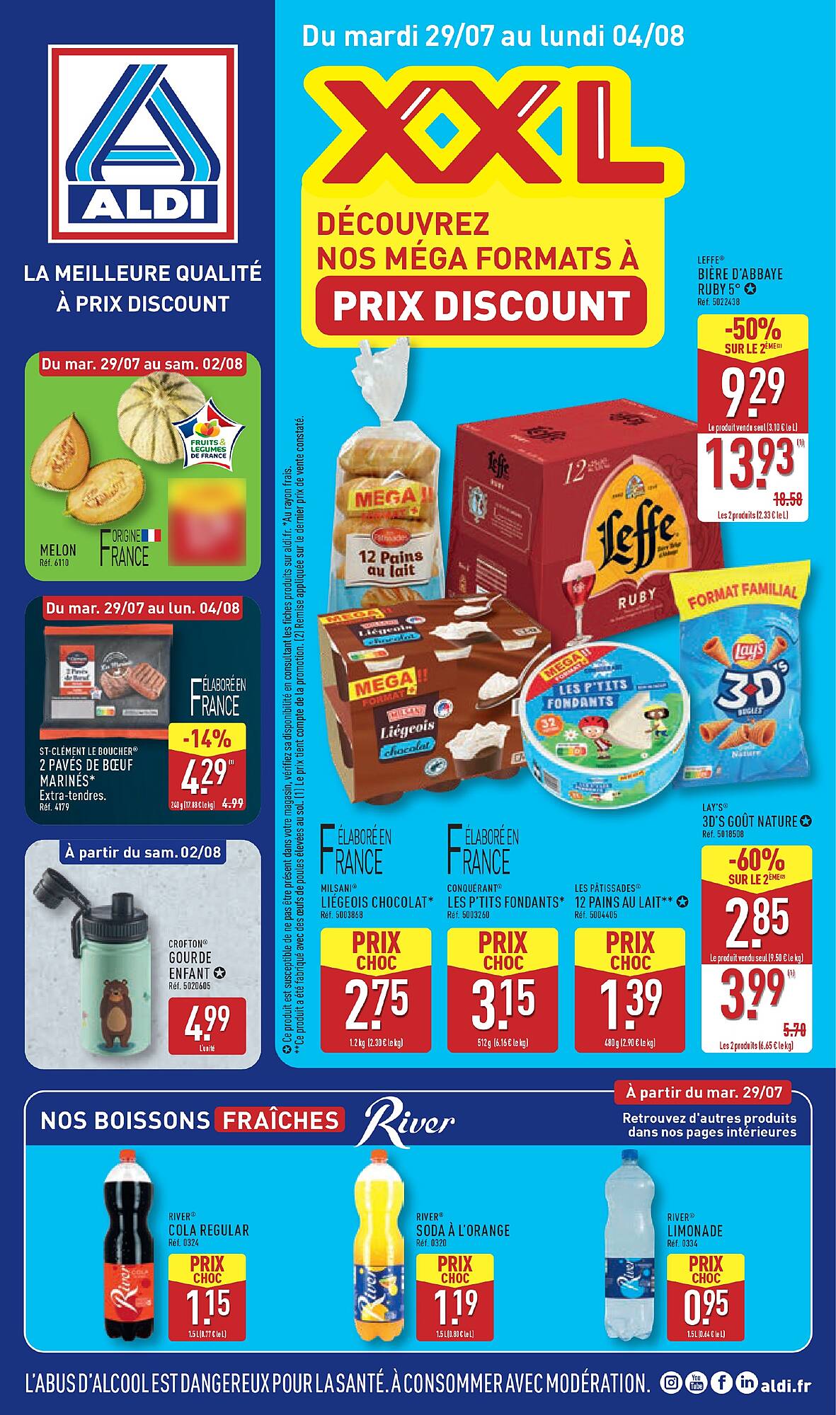 Du 29 juillet au 04 août