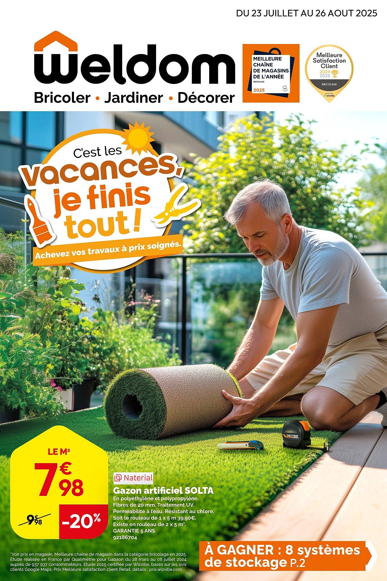 Du 23 juillet au 26 août