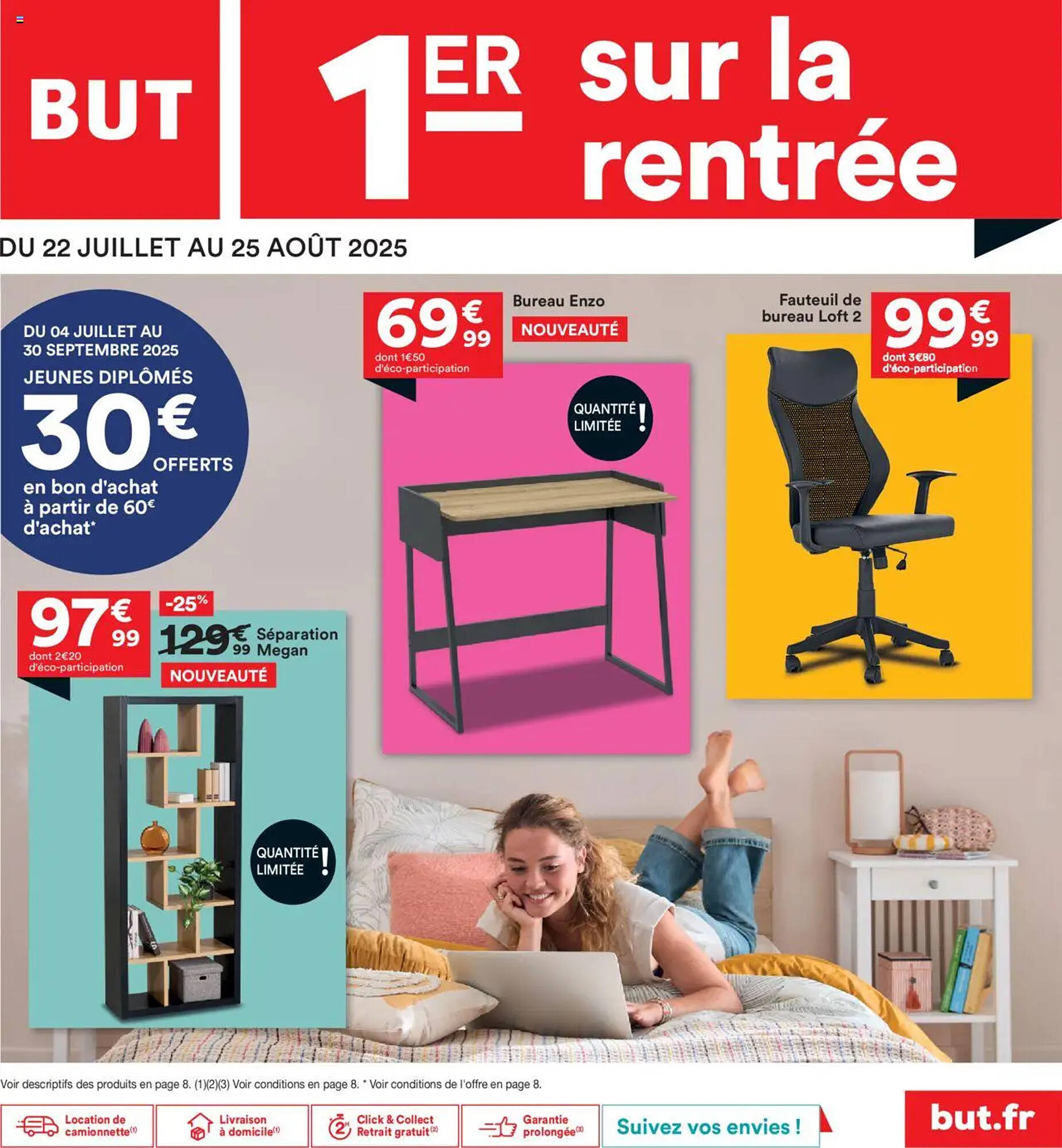 Du 22 juillet au 25 août