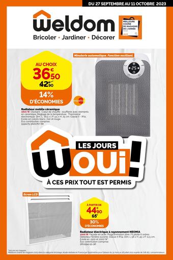 Du 26 septembre au 11 octobre