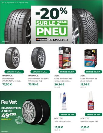 Du 27 septembre au 24 octobre