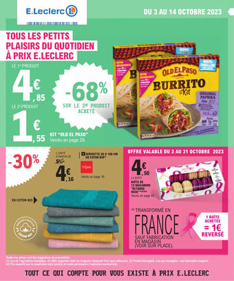 Du 03 au 14 octobre