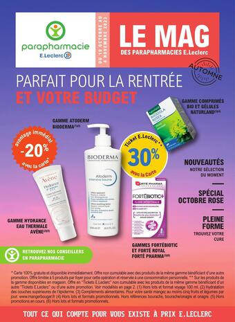 Du 10 octobre au 04 novembre