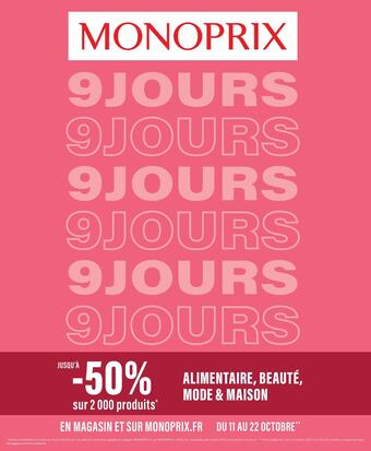 Du 11 au 22 octobre