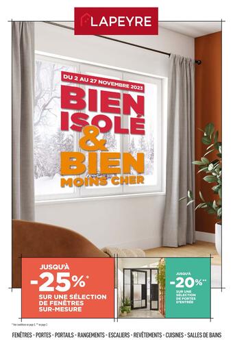 Du 02 au 27 novembre