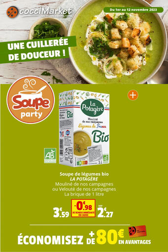 Du 1er au 12 novembre