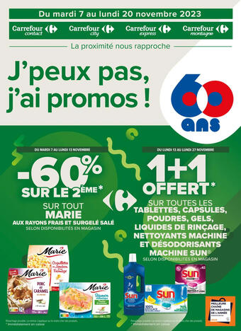Du 07 au 20 novembre