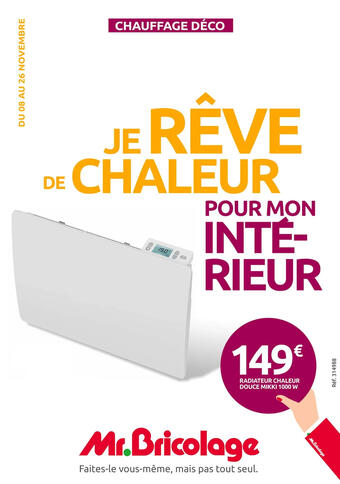 Du 08 au 26 novembre