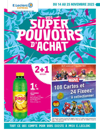 Du 14 au 25 novembre