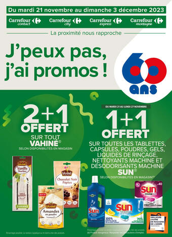 Du 21 novembre au 03 décembre