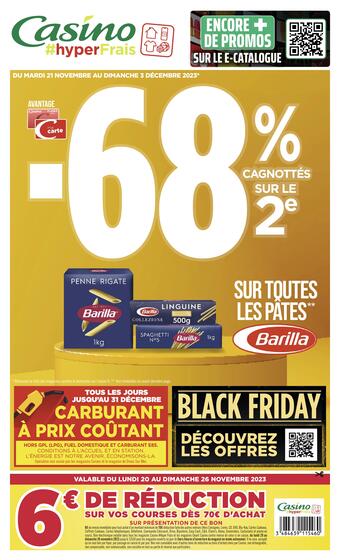 Du 21 novembre au 03 décembre