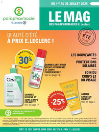 Du 1er au 26 juillet