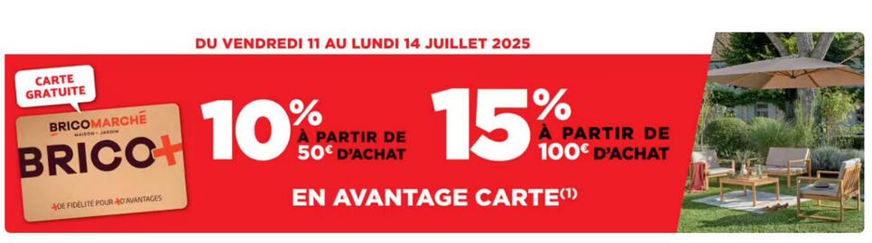 Du 11 au 14 juillet