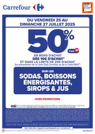 Du 25 au 27 juillet
