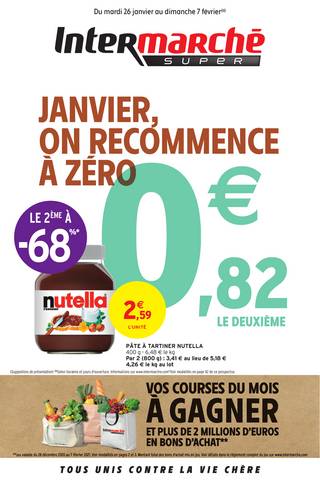 JANVIER, ON RECOMMENCE À ZÉRO
