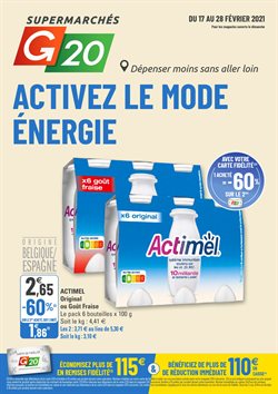 Activez le mode énergie