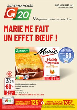 Marie me fait un effet bœuf !