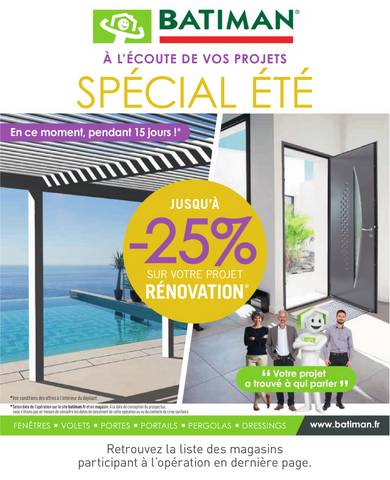 A l'écoute de vos projets spécial été