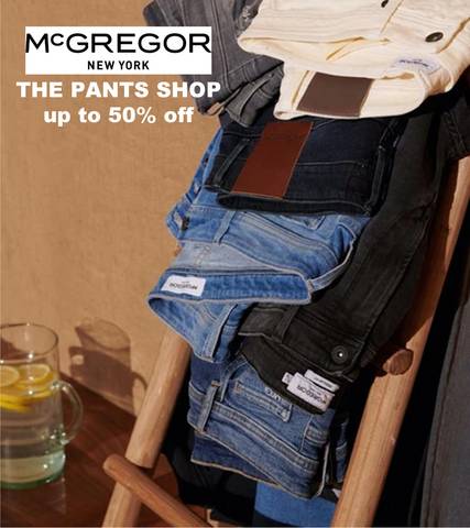 THE PANTS SHOP up to 50% off
