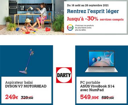 Darty Jusqu'à -30%