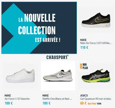 Chausport Toutes les nouveautés