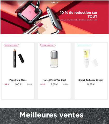 10 % De Réduction Sur Tous Nos Produits