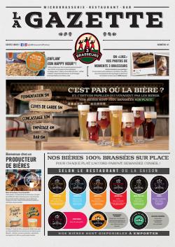 Les 3 brasseurs Catalogue