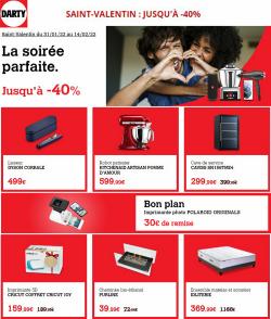 SAINT-VALENTIN : JUSQU'À -40%