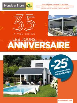 -25 % sur nos produits ANNIVERSAIRE
