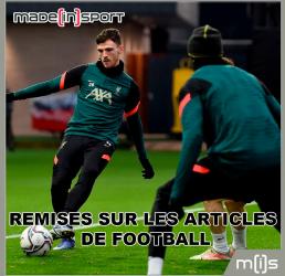 Remises sur les articles de football