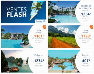 Ventes Flash voyages