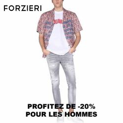 Profitez de -20% pour les hommes