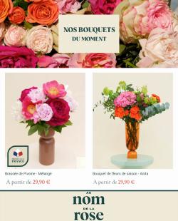 Nos bouquets du moment!