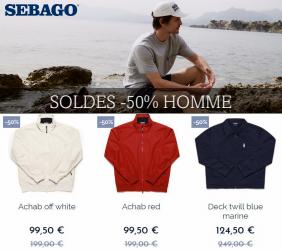 SOLDES -50% HOMME