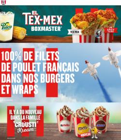 Kfc menu