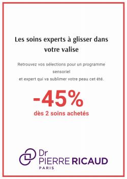Les soins experts à glisser dans votre valise -45%