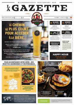 NOS BIÈRES BRASSÉES SUR PLACE