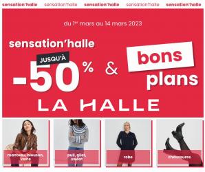 Sensation Halle Jusqu'à -50%