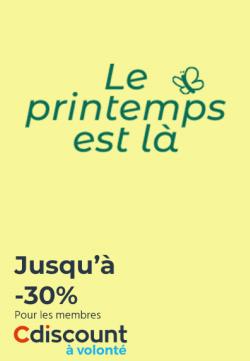 Le Printemps est là