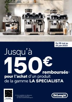 DeLonghi Jusqu'à 150€ remboursés*
