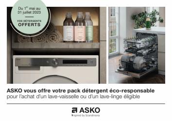 Asko Détergents Offerts*