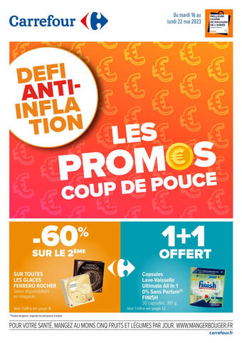 Les promos coup de pouces