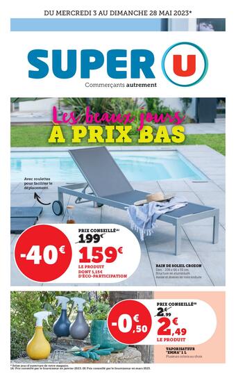 Les beaux jours à prix bas !